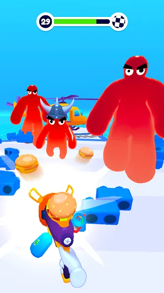 Blob Shooter 3D — Assassin Hit  [МОД Mega Pack] Screenshot 4