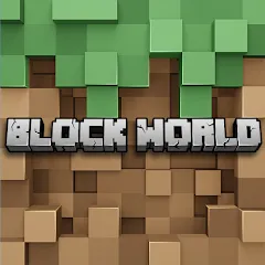 Скачать взломанную Block World 3D: Craft & Build  [МОД Бесконечные деньги] - полная версия apk на Андроид