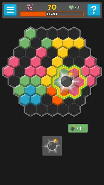 Block Buster - Hex and Square  [МОД Mega Pack] Screenshot 4