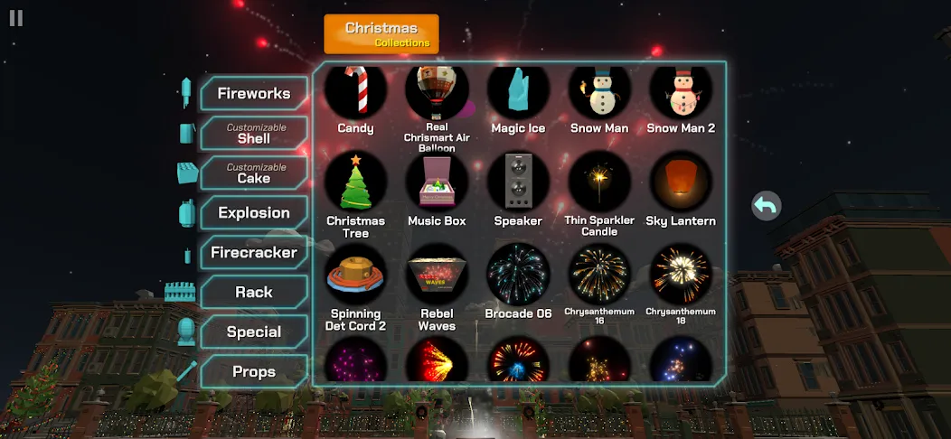 Fireworks Play (Файерворкс Плей)  [МОД Unlocked] Screenshot 5