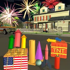 Скачать взлом Fireworks Play (Файерворкс Плей)  [МОД Unlocked] - стабильная версия apk на Андроид