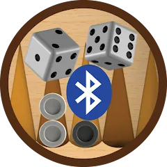 Скачать взлом Bluetooth Backgammon  [МОД Бесконечные деньги] - стабильная версия apk на Андроид