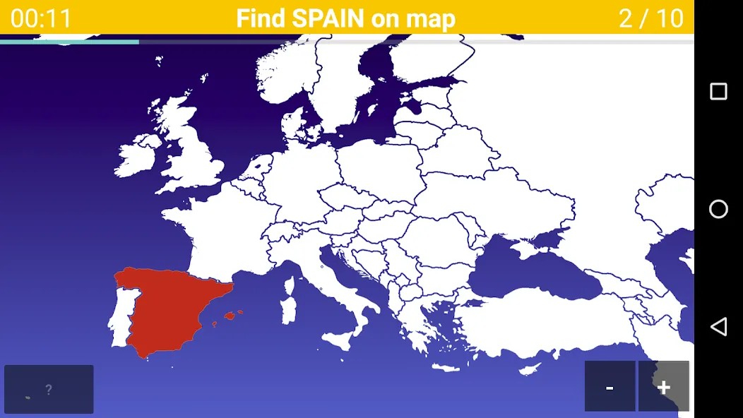 Europe Map Quiz - European Cou  [МОД Menu] Screenshot 1