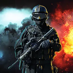 Скачать взлом Black Commando : War Game (Блэк Коммандо)  [МОД Menu] - последняя версия apk на Андроид