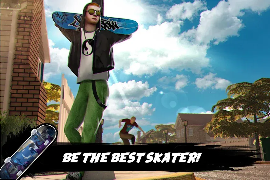 True Skateboarding Ride Style  [МОД Бесконечные монеты] Screenshot 2