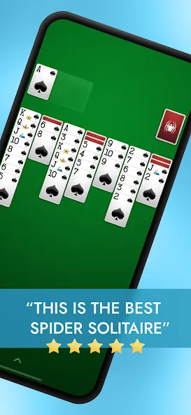 Spider Solitaire  [МОД Меню] Screenshot 1