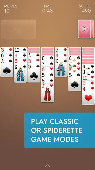 Spider Solitaire  [МОД Меню] Screenshot 5