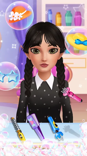 Hair Salon: Beauty Salon Game (Хэр Салон)  [МОД Mega Pack] Screenshot 3