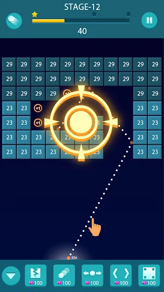 Bricks and Balls - Brick Game  [МОД Все открыто] Screenshot 4