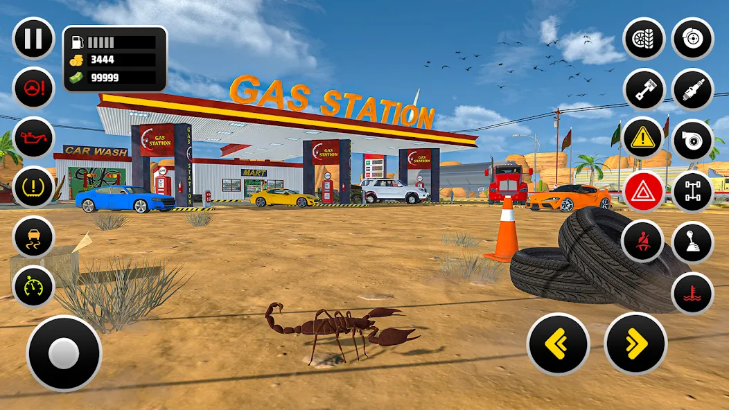 Gas Station Simulator Games  [МОД Много монет] Screenshot 3