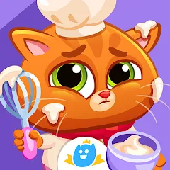 Скачать взломанную Bubbu Restaurant - My Cat Game (Буббу Ресторан)  [МОД Menu] - стабильная версия apk на Андроид