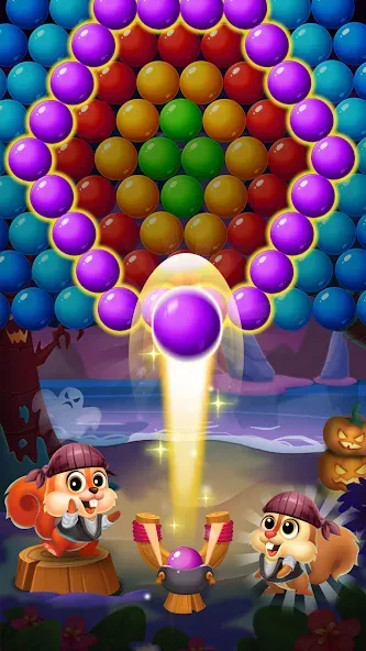 Bubble Shooter Rescue (Бабл Шутер Рескью)  [МОД Бесконечные монеты] Screenshot 3