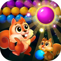 Скачать взлом Bubble Shooter Rescue (Бабл Шутер Рескью)  [МОД Бесконечные монеты] - последняя версия apk на Андроид