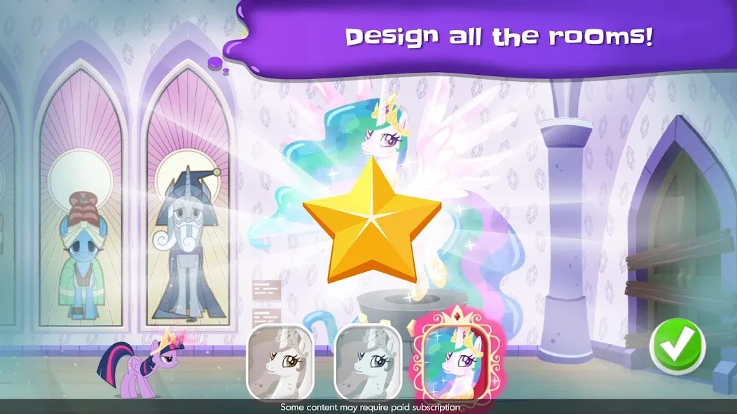 My Little Pony Color By Magic (Май Литл Пони)  [МОД Много денег] Screenshot 3