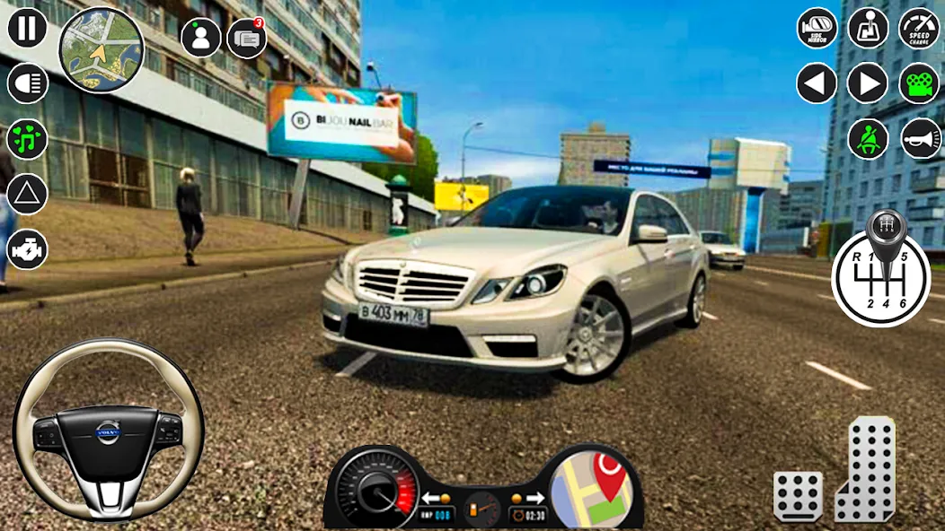 Modern Car Drive Glory Parking  [МОД Много денег] Screenshot 4