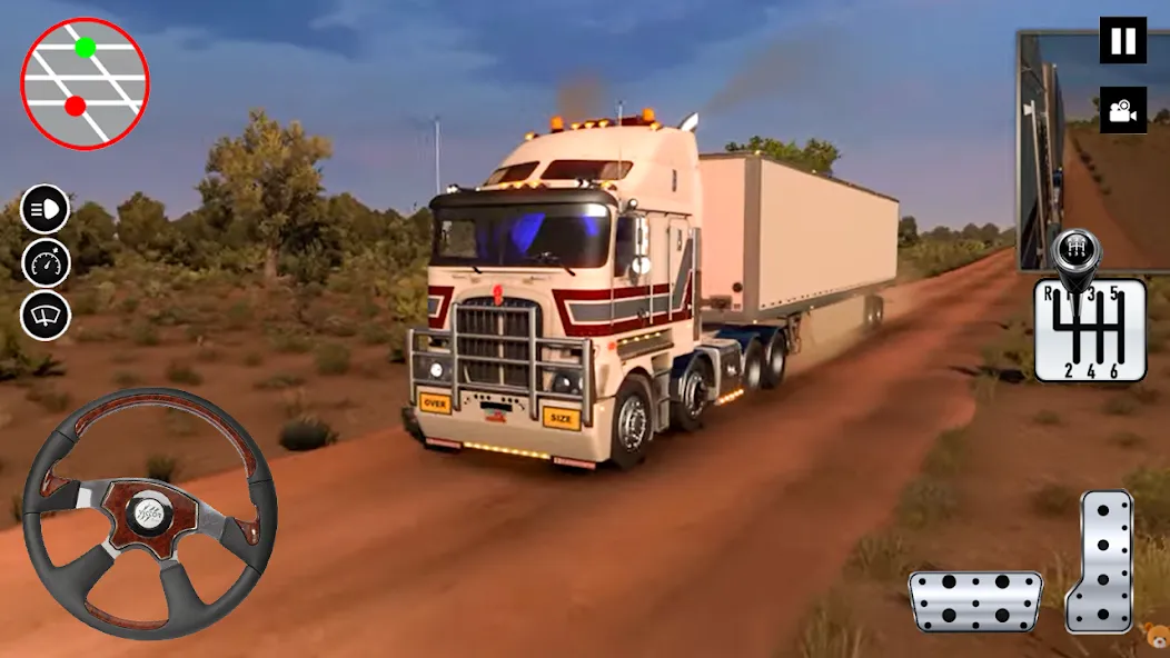 World Truck Grand Transport 3D  [МОД Бесконечные монеты] Screenshot 4