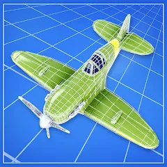 Взломанная Idle Planes: Build Airplanes (Айдл Плейнс)  [МОД Все открыто] - стабильная версия apk на Андроид