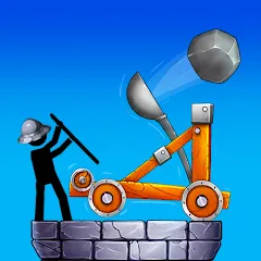 Взлом The Catapult 2 : bone masters  [МОД Mega Pack] - стабильная версия apk на Андроид