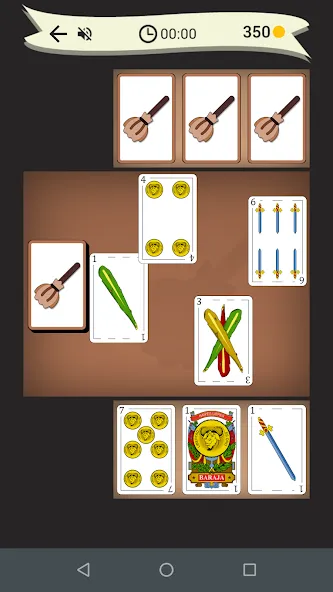 Broom: card game (Эскоба дель 15)  [МОД Menu] Screenshot 2