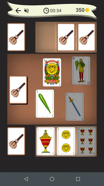 Broom: card game (Эскоба дель 15)  [МОД Menu] Screenshot 3