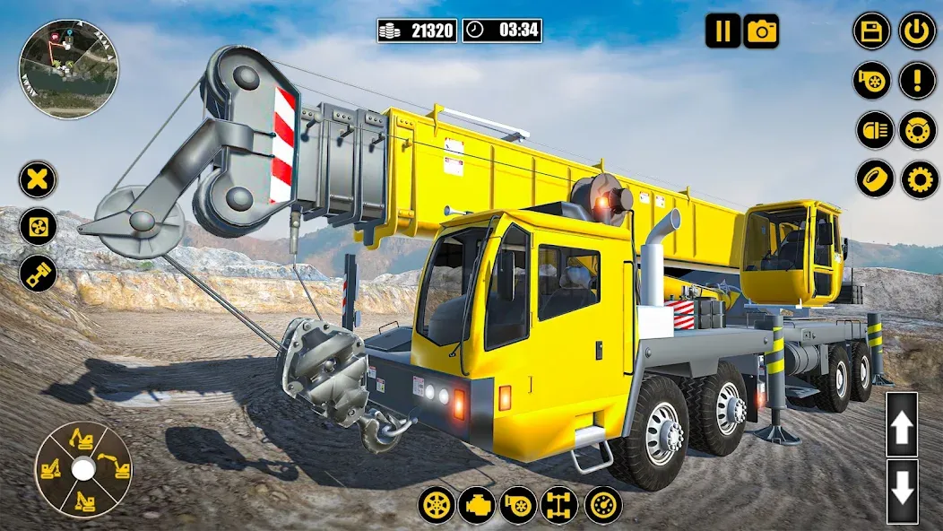 Construction Machine Real JCB  [МОД Много монет] Screenshot 3