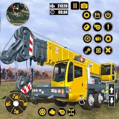 Скачать взломанную Construction Machine Real JCB  [МОД Много монет] - стабильная версия apk на Андроид