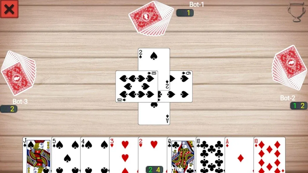 Callbreak Master - Card Game (Коллбрейк Мастер)  [МОД Много денег] Screenshot 1