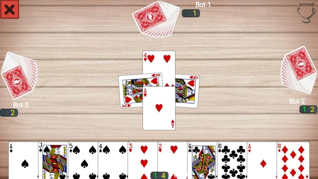 Callbreak Master - Card Game (Коллбрейк Мастер)  [МОД Много денег] Screenshot 2