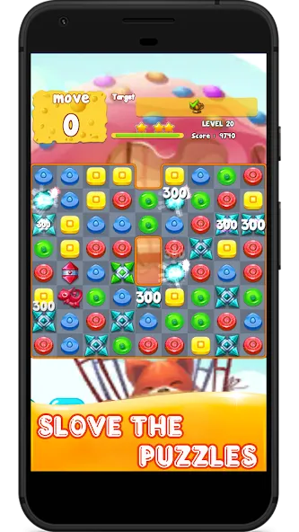 Candy 2024-Candy Match 3 Game (Кэнди 2023)  [МОД Unlocked] Screenshot 3