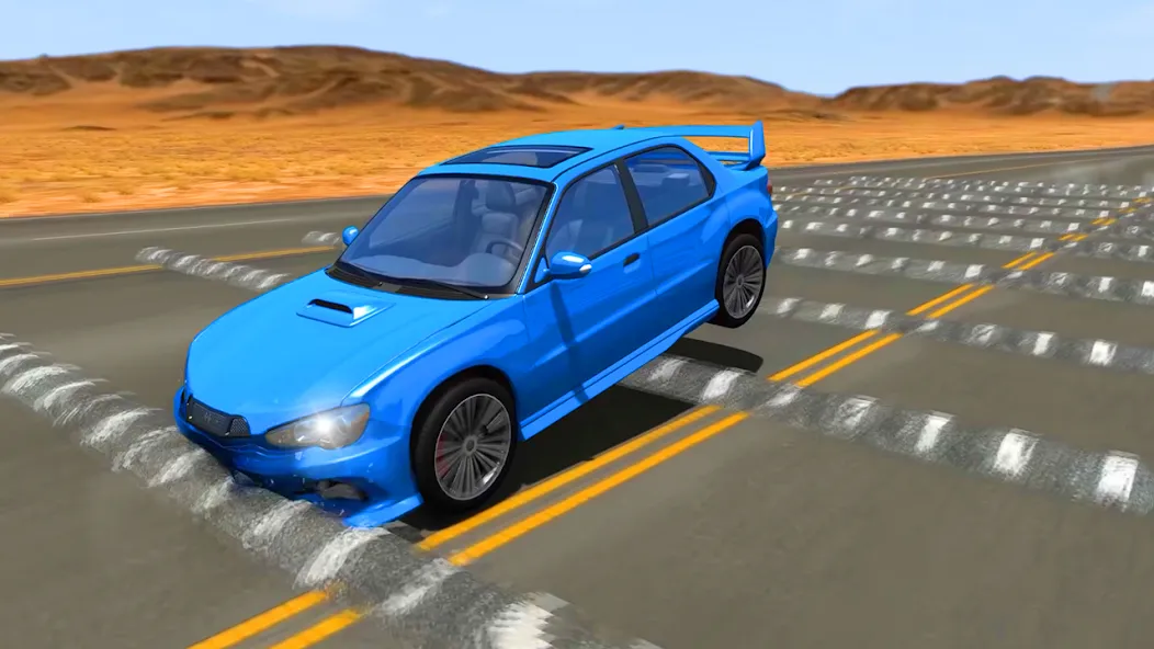 Beam Drive Road Crash 3D Games (Бим Драйв Роад Краш 3Д Геймс)  [МОД Много монет] Screenshot 2