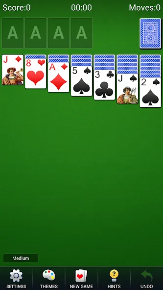 Solitaire -Klondike Card Games  [МОД Unlocked] Screenshot 1