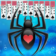 Взлом Spider Solitaire  [МОД Много денег] - стабильная версия apk на Андроид