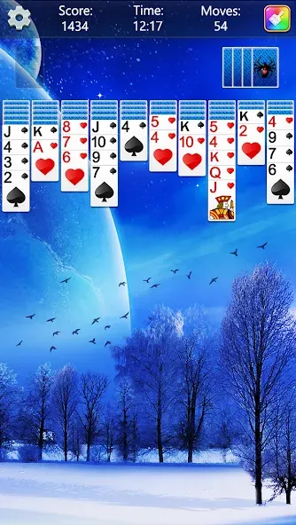 Spider Solitaire Fun (Спайдер Солитер Фан)  [МОД Все открыто] Screenshot 5