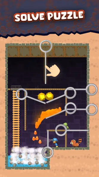 Mine Rescue: Gold Mining Games (Майн Рескью)  [МОД Все открыто] Screenshot 4