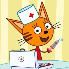 Взломанная Kid-E-Cats: Animal hospital  [МОД Бесконечные монеты] - последняя версия apk на Андроид