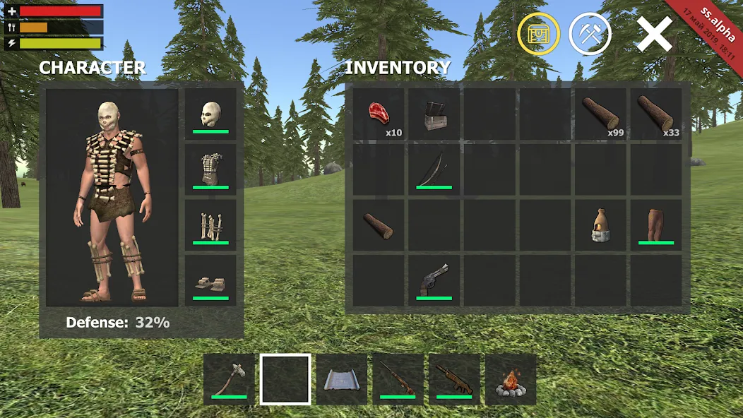 Survival Simulator (Сурвайвал Симулятор)  [МОД Mega Pack] Screenshot 3