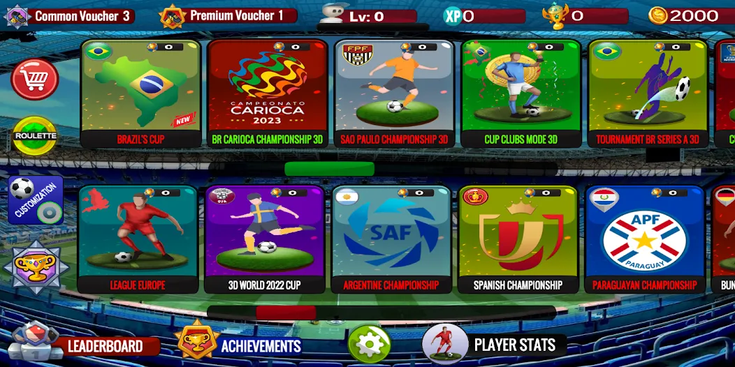 Button Football  [МОД Бесконечные деньги] Screenshot 2