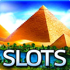 Взломанная Slots - Pharaoh's Fire (Слоты)  [МОД Много денег] - полная версия apk на Андроид