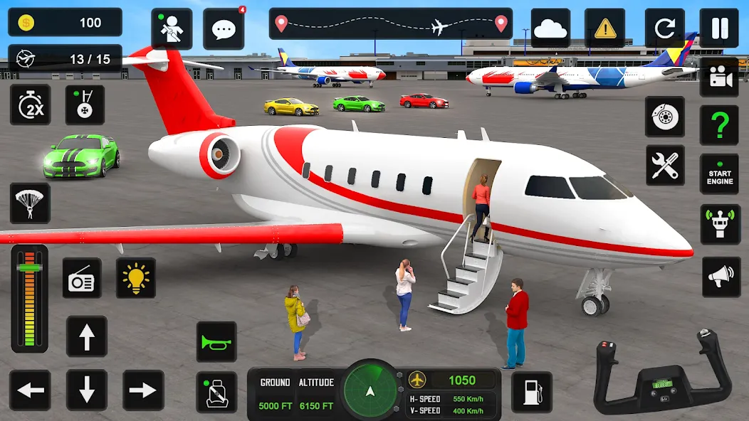 City Pilot Cargo Plane Games (Сити Пилот Карго Плейн Геймс)  [МОД Бесконечные деньги] Screenshot 2