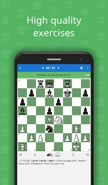 Mate in 2 (Chess Puzzles)  [МОД Много монет] Screenshot 1