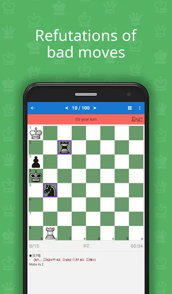 Mate in 2 (Chess Puzzles)  [МОД Много монет] Screenshot 3