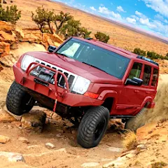 Взломанная Off Road Jeep Drive Simulator  [МОД Много монет] - полная версия apk на Андроид