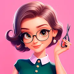 Взлом Beauty Tycoon: Hair Salon Game (Бьюти Тайкун)  [МОД Unlocked] - стабильная версия apk на Андроид