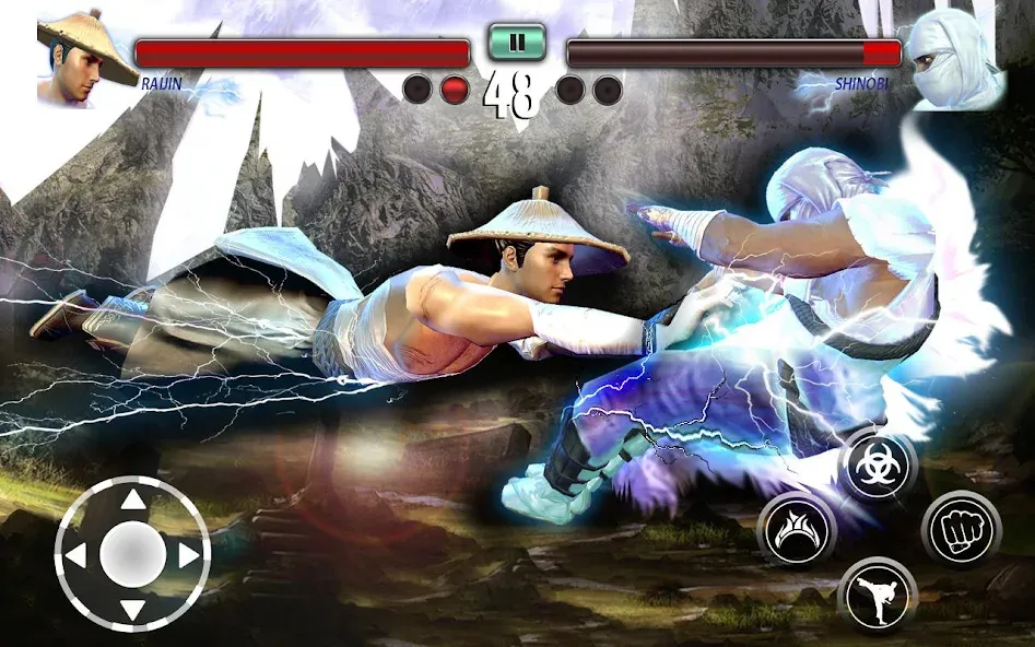 Ninja Games Fighting: Kung Fu (Ниндзя Игры Борьбы)  [МОД Меню] Screenshot 1