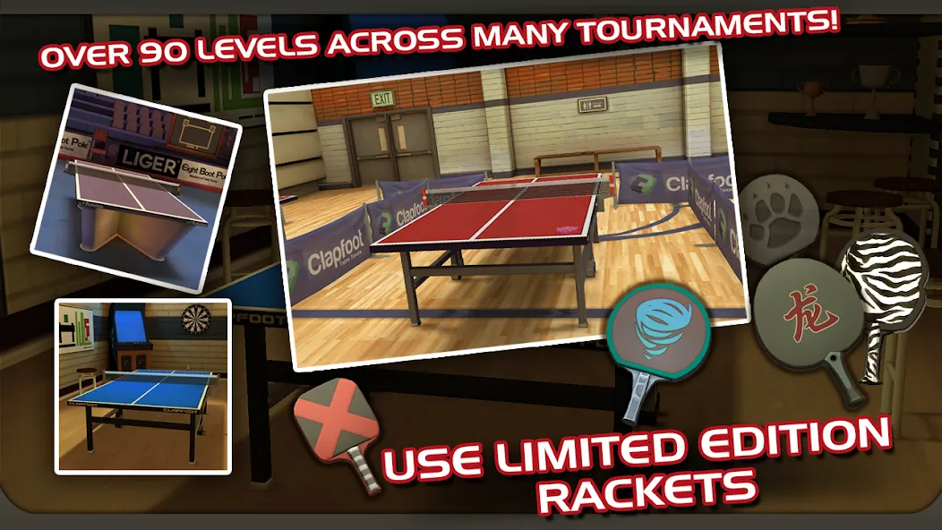 Ping Pong Masters (Пингпонг мастера)  [МОД Mega Pack] Screenshot 2