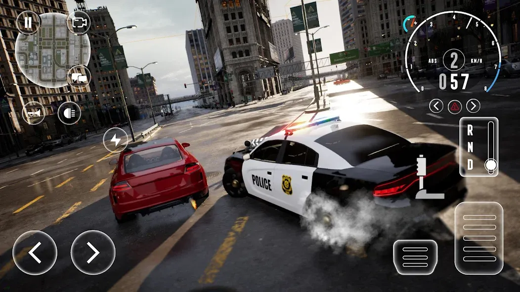 Police Car Simulator 2023 (Полицейский симулятор автомобиля 2023)  [МОД Много денег] Screenshot 2