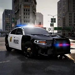 Взлом Police Car Simulator 2023 (Полицейский симулятор автомобиля 2023)  [МОД Много денег] - полная версия apk на Андроид