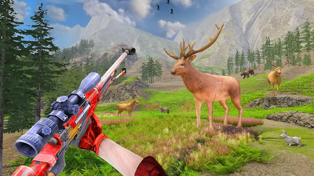 Animal Hunting -Shooting Games (Энимал Хантинг)  [МОД Все открыто] Screenshot 3