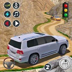 Взлом Mountain Climb 4x4 Car Games (Маунтин Клайм 4х4 игры на машинах)  [МОД Все открыто] - полная версия apk на Андроид