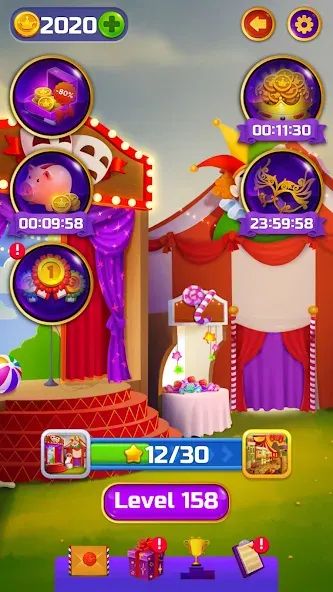 Circus Words: Magic Puzzle  [МОД Unlimited Money] Screenshot 5